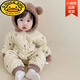G.duck baby clothes, winter quilted onesies, newborn babies, super cute little bears, warm cotton clothes, winter huggies, 73cm, one size fits all, bear jackets (cotton style)