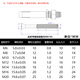 Bingyu grade 4.8 (national standard) blue and white zinc plated GB22795 expansion screw pull bolt M10*80 (10 pieces)