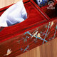 Jinbei Legend wooden mother-of-pearl tissue box remote control storage multi-function tissue box A-003 Bamboo Rhyme Quiet Tissue Box