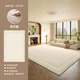 DONOYA Doroya Living Room Carpet Light Luxurious and High-Level No-Wash 2025 New Waterproof and Antifouling Cream Style Carpet Bedroom Dirty Resistant and Non-Slip S Imitation Cashmere-Dye Spring Clothes 300 400Cm Classic and Versatile, Never Go Wrong
