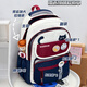 Warrior schoolbag for primary school girls in grades three to six, junior high school students with good looks, large capacity, lightweight backpack, student backpack, dark blue