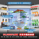 Rongsheng refrigerator 507 liters IDP2.0 dual system dual cycle refrigerator cross door four-door ultra-thin zero embedded refrigerator first-class energy efficiency active sterilization air-cooled frost-free dual system + embedded BCD-507E50CZLAD