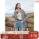 Sancai 2025 new summer style easy-care shirt texture plaid shirt casual loose mid-length shirt M