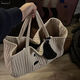Use it as a maternity bag for Korean children, kindergarten quilt bag, daily home moving packing bag, brown beige