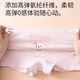 Catman children's underwear girls pure cotton bottom 10A antibacterial boxer shorts development period cartoon big baby pants champagne water cup rabbit + fresh pink rabbit + light green kitten + light pink candy cat 4 pieces 110 (M) (recommended weight 20-30Jin Jin is equal to 0.5 kg)