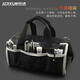 Shantou Lincun thickened tool bag multi-functional portable shoulder bag waist bag canvas electrician bag household repair tool bag heavy-duty bag 14 inches long 365mm