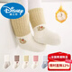 Disney Newborn Baby Socks Autumn and Winter Thickened and Velvet Warm Boneless Coral Velvet Winter Middle Tube for Men and Women Baby and Children Double-sided Velvet Each Color 1 Pair 5 Pairs 0-1 Years Old Recommended Feet 7-12CM