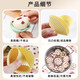 Shantou Lincun Steamer Rice Cake Steaming Mold Steamed Cake Cup Baked Food Grade Silicone Children's Food Supplement Bowl Cake Heart Shaped Muffin Cup 20 Pack Random Color
