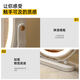 Smart LED light makeup mirror desktop student dormitory light makeup mirror home bedroom rotatable beauty mirror ins rotatable lightless model 30CM (white) environmentally friendly iron