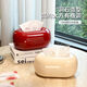Fantasy Tissue Box Living Room Coffee Table Decorative Ornaments Tissue Box Napkin Box Travertine Tissue Box White
