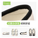 Snaffy children's leather shoes girls princess shoes Xiaoxiangfeng 2026 spring and autumn new style girls elegant soft sole shoes toffee white/black 35 feet length 21.8cm