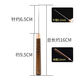 Extra long sharp thousand-piece awl, stainless steel needle, wooden handle awl, handmade old-fashioned needle awl, fine awl positioning drill, high-quality wooden handle awl, 3-piece set - great value recommendation, no Specifications