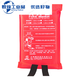 Fire-fighting blanket 1.5m fiberglass national standard fire-fighting equipment fire-proof kitchen special escape fire blanket thickened 1.5-meter fire-fighting blanket 2 + fire mask 2