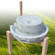 Tuojin small stone mill household millstone old stone mill bluestone millstone household millstone handmade stone mill household soy milk machine household ornamental stone mill (ornament)