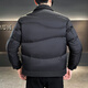 Snow Flying (SNOWFLYING) high-end brand light lapel down jacket men's winter 2025 new thickened warm casual jacket warm jacket black