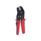 Qinkai SN-B ratchet spring terminal crimping pliers cold-pressed terminal set wiring pliers power terminal pliers tool kit SN spring car special pliers 0.25-1.5 flat