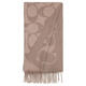 COACH Brand Design Cashmere Wool Scarf Unisex Couple Style Gray Default F