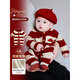 Disney Baby Clothes Autumn and Winter Jumpsuit Baby Knitted Wool Romper Suit Newborn Full Moon 100 Days One Year Old Suit Jumpsuit + Hat + Socks (plus fleece) 36cm 66