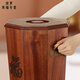 ZFEN Light luxury high-end ebony high-end solid wood rice bucket household insect-proof and moisture-proof sealed rice tank kitchen rice storage small size 10/Jin Jin equals 0.5 kg +/meter cup