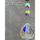 He Jiagong Crystal Lamp Accessories Pendant Crystal Lamp Pendant Accessories Octagonal Beads Wear them and hang them directly diy bead curtain door curtain hanging 30# crystal ball AB color + 2 octagonal beads