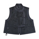 Li-ning (LI-NING) China Li-ning warm, trendy and versatile classic black new Chinese cotton vest for teenagers and children AMMW010-3 AMMW010-3 180 XL