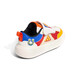 Adidas (adidas) children's shoes 2026 New Year CNY Spring Festival boys and girls shoes Velcro children's sports and casual shoes KJ4231 KJ4231 Han jade white/light scarlet/linen crystal brown 28.5 yards/10.5k/foot length 17cm