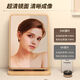 Mirror makeup mirror home desktop desktop makeup mirror wooden texture makeup table large mirror dormitory foldable spot quick-release vertical folding storage model high-definition mirror