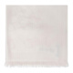 COACH Solid Color Design Lyocell Wool Scarf Women's White Default F