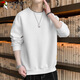 Woodpecker (TUCANO) sweatshirt men's spring and autumn loose round neck long-sleeved t-shirt men's casual bottoming shirt jacket white XL