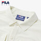 FILA Children's Clothing Shirt 2025 Autumn New Men's Breathable Dry Sports Long-Sleeved Top Milk Cover White-IV 140