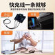 Workhorse carries one-to-three data cable typec charger three-in-one multi-function fast charging PD suitable for Apple silver typec to one-to-three data cable cable 1.2m