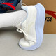ANTA (ANTA) Women's Walking Shoes Blue Student Lightweight Breathable C37 Soft Sole Comfortable Winter New Casual Sports Running Shoes -3 Ivory White/Mist Light Purple 35.5