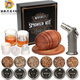 OIMG Japan imported high-quality cocktail mixer household Italian high-end whiskey smoker set cocktail smoker G set-smoker*1+musket*1+tools*2+wood*7
