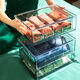 Jiatli transparent underwear storage box drawer-type wardrobe underwear and socks divider three-in-one acrylic bra bag artifact underwear box is thicker than the market, resistant to pressure and fall