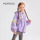 Mami Maka (MOMOCO) Children's Clothing Girls' Jacket 2026 Spring Style Fashionable and Cute Jacket for Medium and Large Children Purple 140