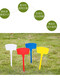 Various Specifications, various colors, plastic large ground plugs, gardening labels, gardening signs, signs, ground plugs, large 36cm (20 pcs) mixed colors