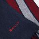 BALLY Men's Wool Warm Scarf 180*35cm 6310958 Dark Blue New Year Gift