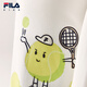 FILA children's clothing long-sleeved 2026 spring new boys' POLO shirt cloud white-WT 105
