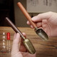 Jingdian Tea Spoon Wood Alloy Japanese Tea Shovel Tea Spoon Tea Can Tea Taking Tea Ceremony Accessories Wood Tin Alloy Jade Hand Buddha Hand-Tea Spoon