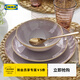 IKEA (IKEA) FARGKLAR Fariklo bowl high-looking bowl soup bowl eating bowl tableware light pink deep plate 23cm