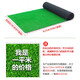 Renowned Jiuzhou simulated lawn bedding, artificial plastic, fake turf, artificial carpet, balcony outdoor fence, kindergarten decoration, green, 2 meters wide * 15 meters long, grass height 1.5cm
