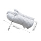 JOBO Commercial Insulated Gloves Extra Long Baking Anti-scalding Gloves 2 Pack High Temperature Resistant Oven Labor Protection