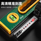 He Jiagong's high-precision magnetic level gauge relies on ruler fans to measure small aluminum alloy anti-fall strong magnetic level tools. Price - Thickened version, strong magnetic_1000mm