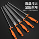 File grinding tool, triangular file, steel file, semi-circle file, steel file, flat file, rubbing knife set, quenched round file, 6 inches