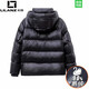 LILANZ High-end Winter Black Gold Down Jacket Men's Short Winter Couple Couple Mid-Length Goose Down Jacket Women's Jacket Winter Black Short High Quality 90 Goose Down S 80-100Jin Jin is equal to 0.5 kg