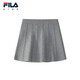 FILA children's clothing short skirt 2025 winter new style casual and comfortable woolen skirt for girls, middle and large children, dark ink gray-MG 110