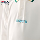 FILA children's clothing long-sleeved 2026 spring new boys' POLO shirt cloud white-WT 105