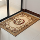 Yusenyi European-style flower-cut living room entrance door floor mat foyer entrance door mat household absorbent foot mat bedroom 106R 100x300cm