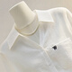 Sibaishe embroidered lapel long-sleeved shirt for women 2026 spring new fashion simple commuter OL shirt