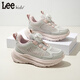 LEE KIDS children's sports shoes men's and women's running shoes 26 spring new running shoes non-slip wear-resistant casual shoes pink 34 inner length 22.5cm suitable for feet 21.5-22.0cm